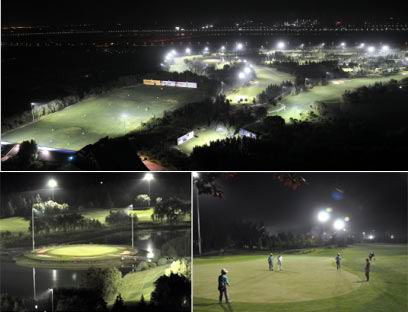 Golf Courses Lighting Masts Tower